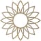 Ekena Millwork Daisy Wood Fretwork Pierced Ceiling Medallion, Hickory, 36"OD x 13 7/8"ID x 1/4"T CMWP36X36X0250DAHI - alternate 2